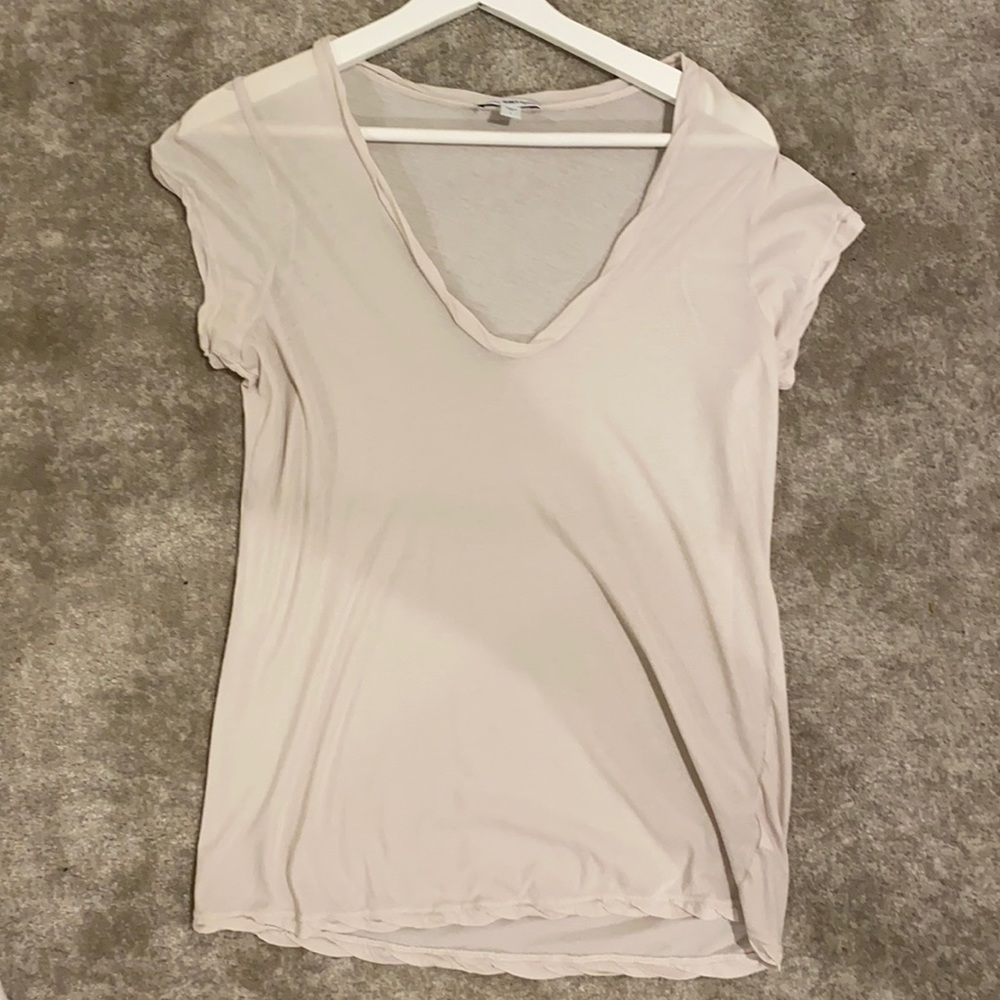 James Perse Scoop Neck Tshirt